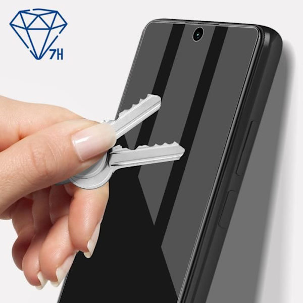 Skärmskydd - 3mk - Xiaomi Mi 11T/Pro - Flexibelt glas 7H - Anti-explosion - Transparent Vit