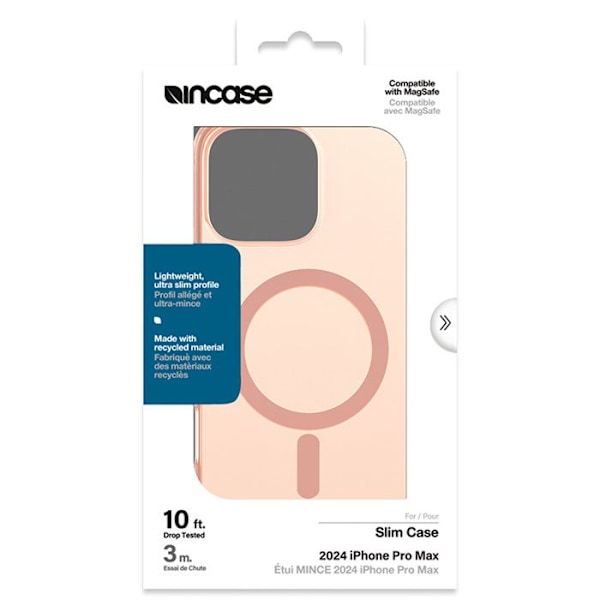 iPhone 16 Pro Max Cover (Blush Pink) Incase Slim Cover MagSafe Blush Pink