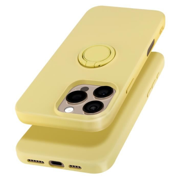 Skal till iPhone 16 Pro - AVIZAR - Gul - Halvstyv - Syntet - Blandad Gul