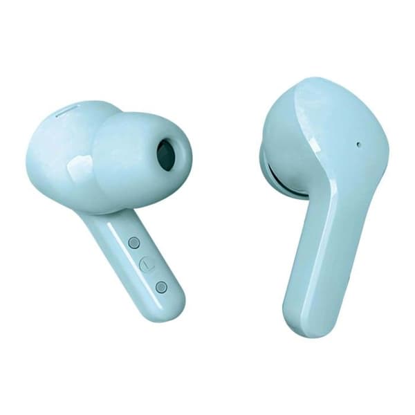 Bluetooth 5.3 TWS AirFly M2 hovedtelefoner med LED-indikator i blå Blå