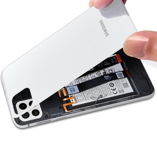 Batteri - SAMSUNG - Galaxy A22 5G - Original - Vit - Förenklad installation Vit