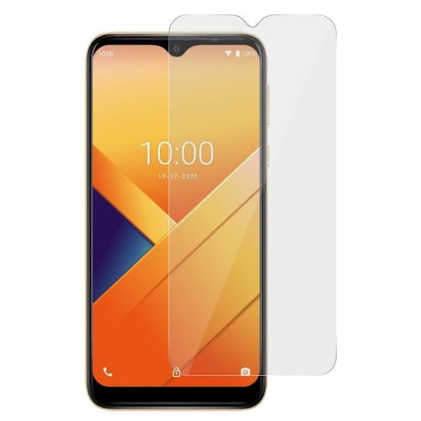 Skärmskydd - AVIZAR - Wiko Y81 - Härdat glas - Ultrafint - Anti-fingeravtryck Vit