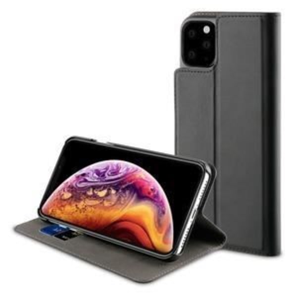 MUVIT Edition Folio Stand Black: Apple iPhone 11 Pro Max Svart