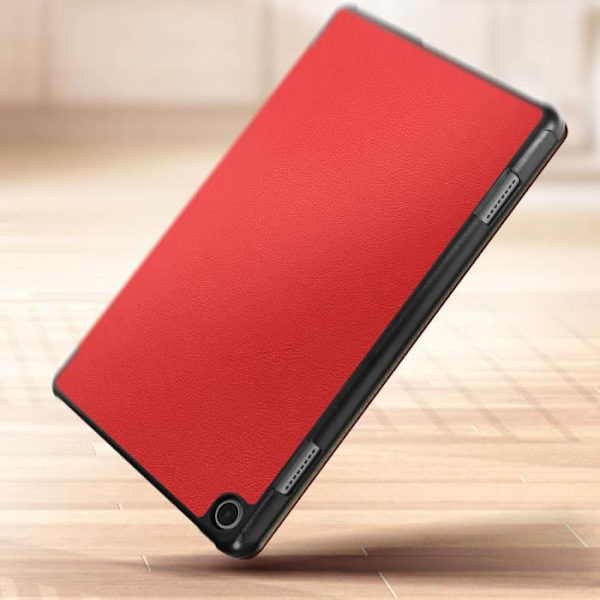 Fodral till Lenovo Tab M10 Gen 3 - AVIZAR - Video/tangentbordsstöd - Röd Röd
