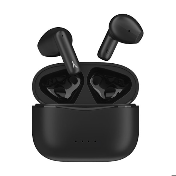 Langattomat Bluetooth-kuulokkeet mikrofonilla ja kosketusohjaimilla Akashi Musta Svart