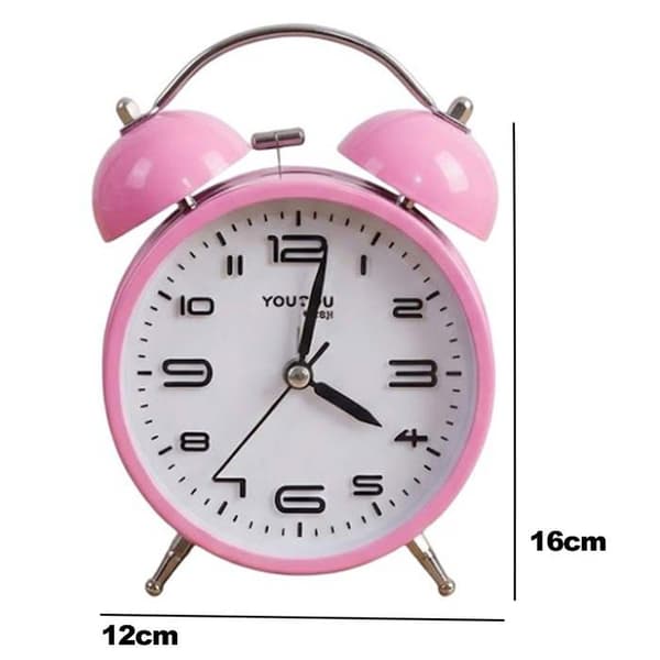 Bordur 12cm til Værelse Rundt Format Dobbelt Klokke Elegant Rosa Ros
