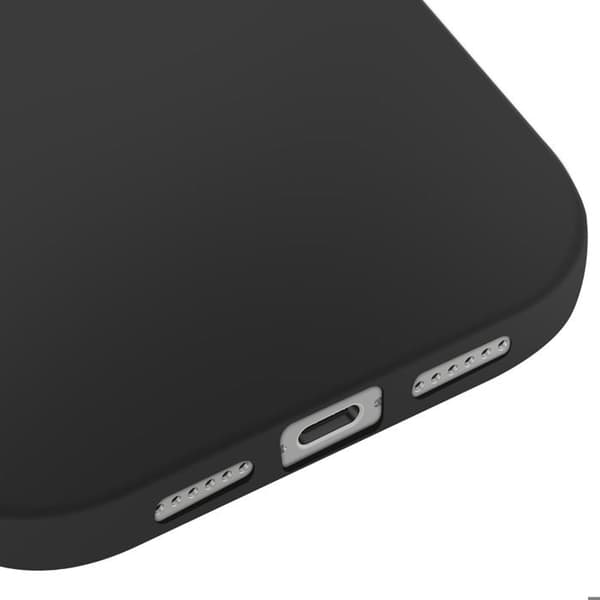 Cover - MAYAXESS - iPhone 17 Pro Max - Blød Silikone - Stødabsorberende - Sort Svart