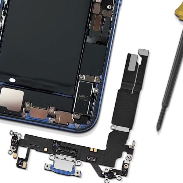 USB C Latausliitin iPhone 16 Relife Sininen Blå