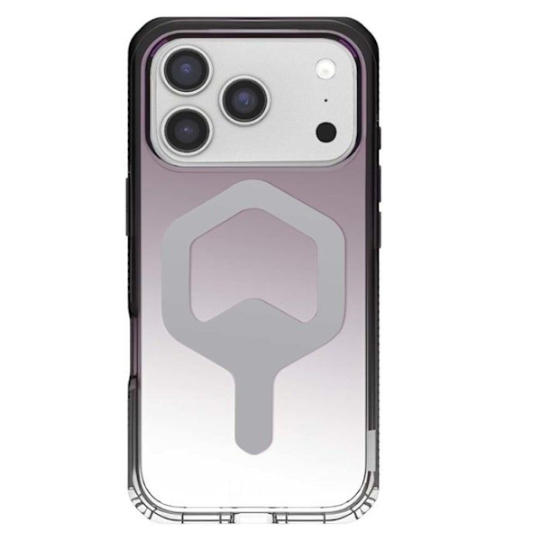 Coque Magsafe - UAG - iPhone 17 Pro Max - Stødabsorberende - Translucent violet gradient - Blød Svart