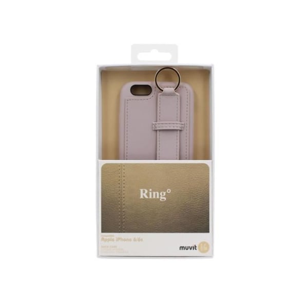 MUVIT LIFE Ringfodral Beige: Apple iPhone 6 / 6S / 7 / 8