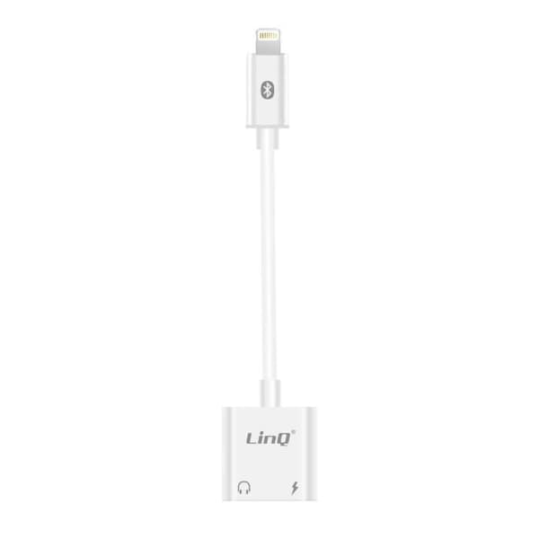 Ljudadapter - LinQ - Adapter - Lightning - Jack 3.5mm - Samtidig laddning