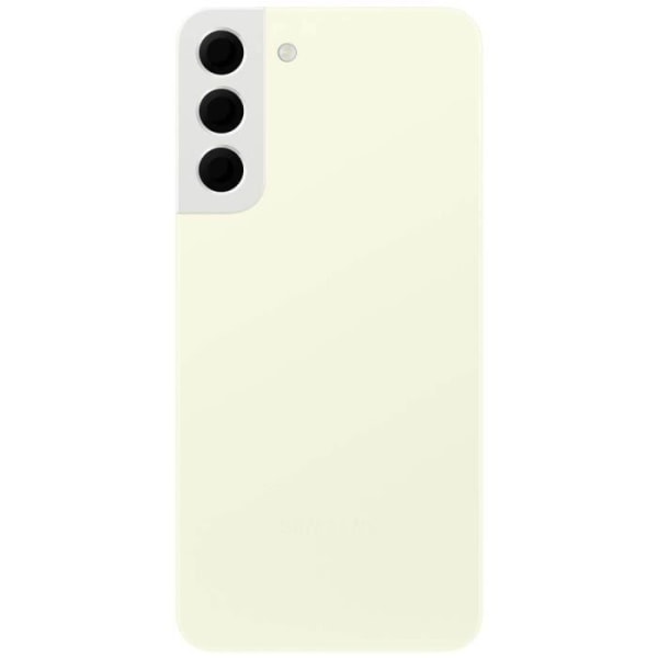 Samsung Galaxy S22 Plus Original Samsung kräm batteriskal med lins