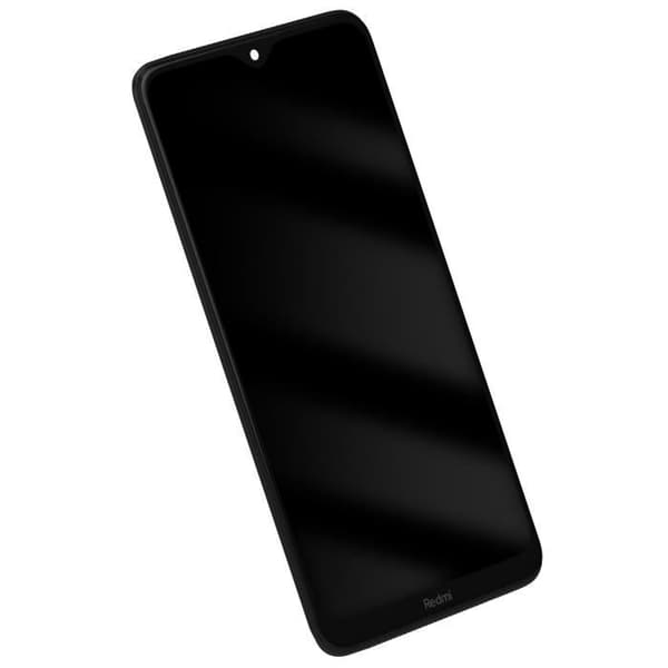 Skærm - XIAOMI - Redmi 8A - LCD - Touchglas - Forudmonteret chassis - Sort Svart