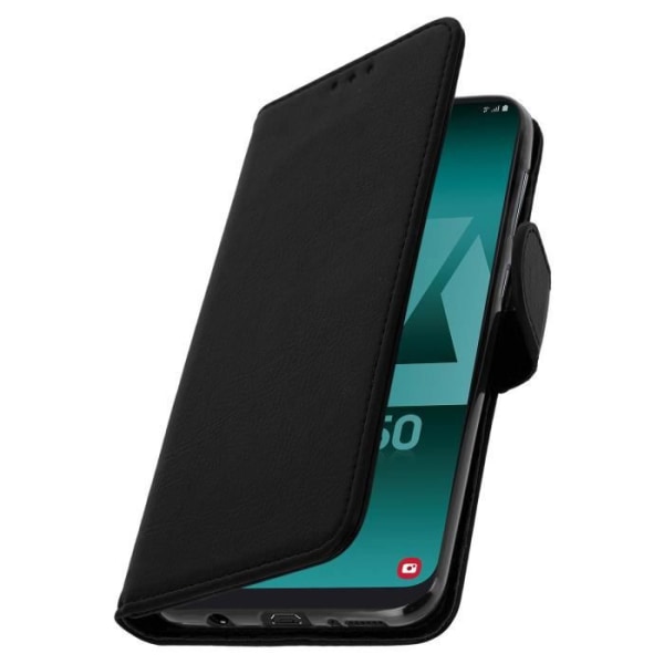 Suoja Samsung Galaxy A50 Wallet Case -telineen pidikkeelle - musta