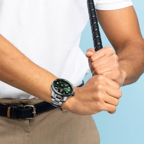 Hybrid hälsoklocka - Withings - Scanwatch Horizon - 43mm - EKG - SpO2 - Vattentålig 100m