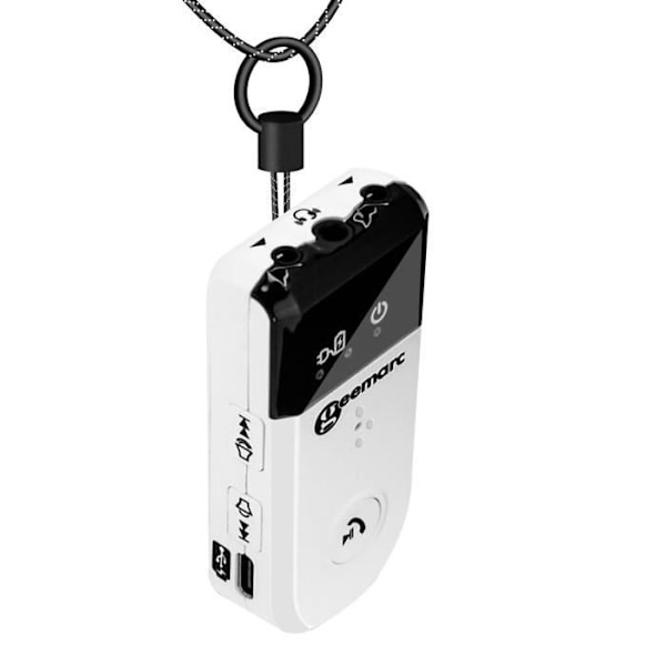 Bluetooth Audio-Voimakastu, GEEMARC - IBT10 - Akunkesto 8H - Magneettinen Kaula - 30dB Vit