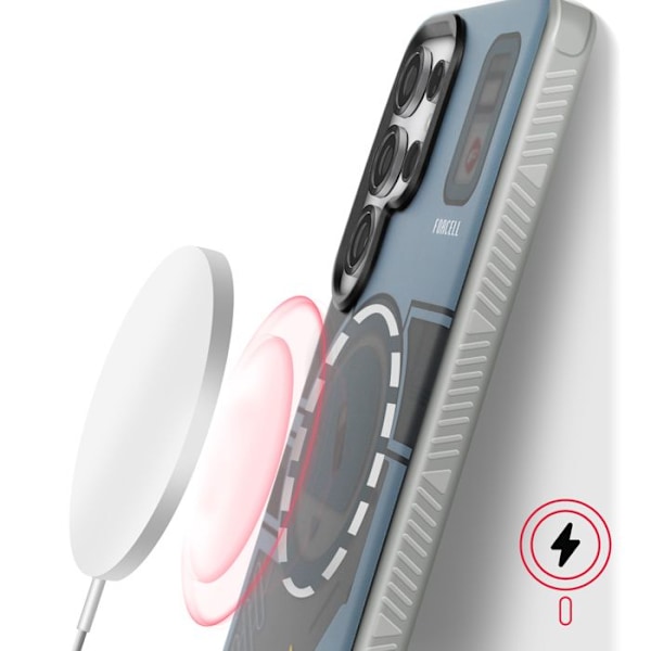 Coque MagSafe til Samsung Galaxy S25 Ultra F-Protect Forcell Grå Grå