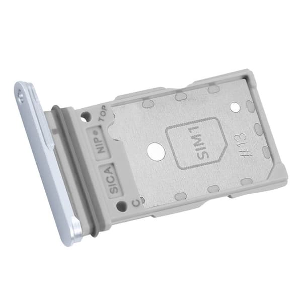 SIM-kasse - AVIZAR - Galaxy S25/S25 Plus - Dobbelt Nano SIM - Lys blå - Original Blå