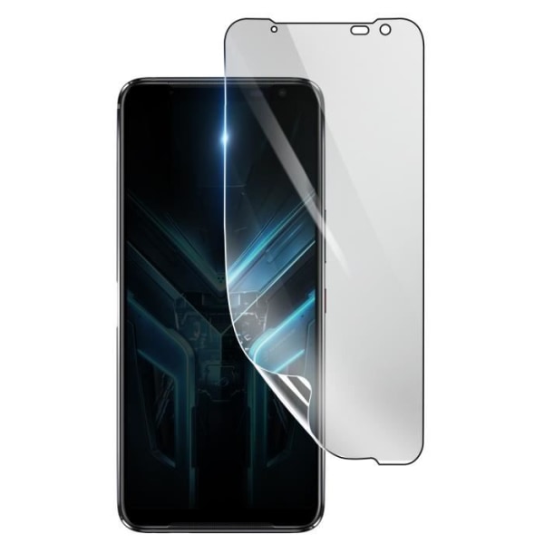 Skærmbeskytter - 3MK - Asus ROG Phone 3 - Stødsikker Hydrogel - Selvregenererende - Gennemsigtig