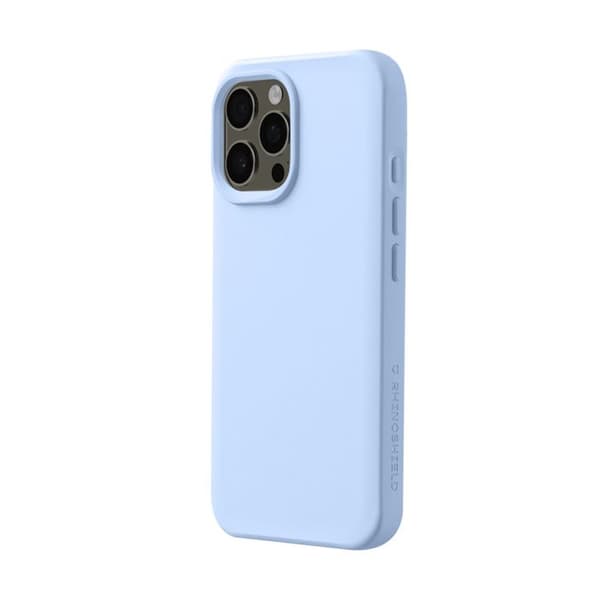 Cover til iPhone 16 Pro Max RHINOSHIELD SolidX Stødabsorberende kompatibel med Magsafe Lys blå Blå
