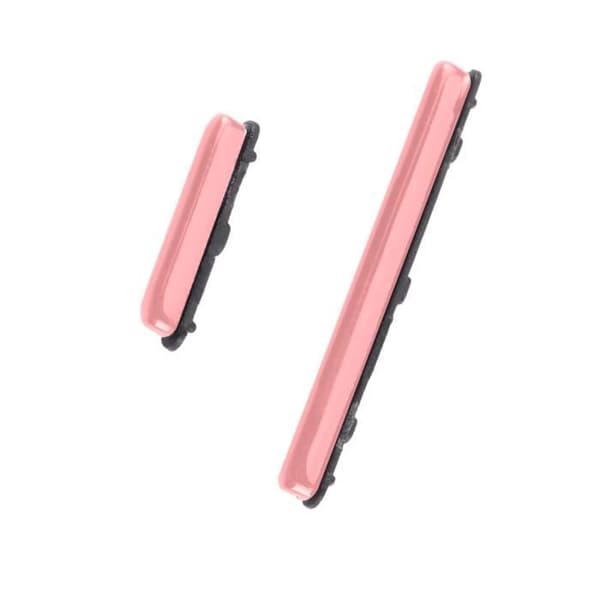 Ström- och volymknapp för Samsung Galaxy A51 Rosa Rosa