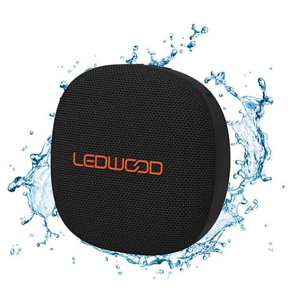 Mini Bluetooth-kaiutin Ledwood XPLOR100, USB TF-kortti, Teho 70W - akulla 1200mAh, TWS-toiminto, IPX6-suojaus.