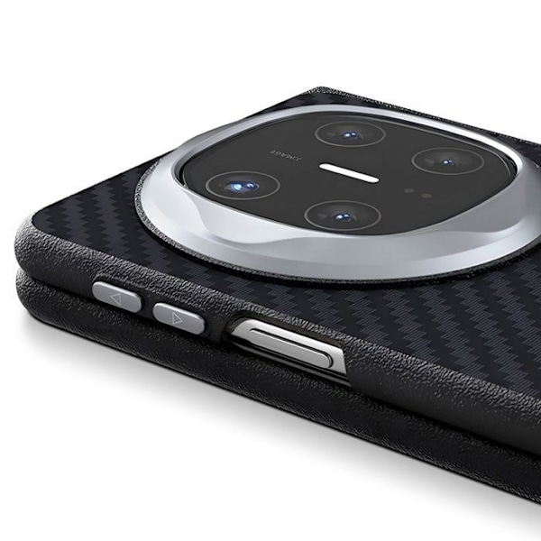 MagSafe-kuori Huawei Mate X6: Liukastumaton Hiilikuitu Abeel Musta