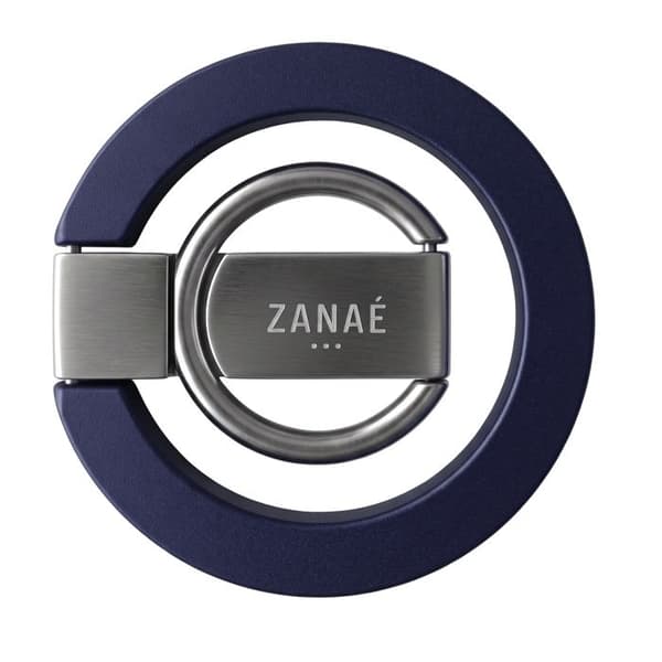 Støtte og Magnetisk Ring Kompatibel med iPhone MagSafe / PixelSnap Foldbar Zanaé Mørkeblå Blå