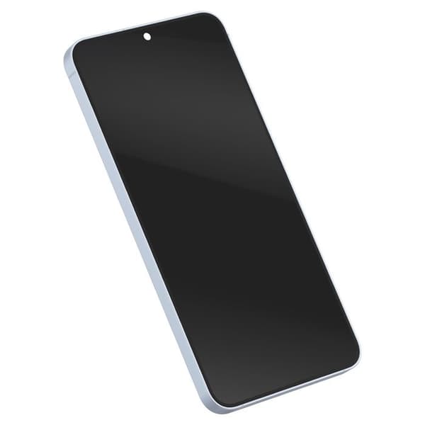 Fullskärm AMOLED för Galaxy S25 Plus Service Pack med Samsung Chassi Ljusblå Blå