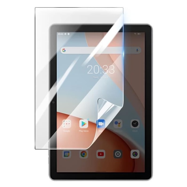 Näytönsuoja - 3MK - Blackview Tab 7 - Iskunkestävä Hydrogeeli - Naarmuuntumaton - Helppo asennus Transparent