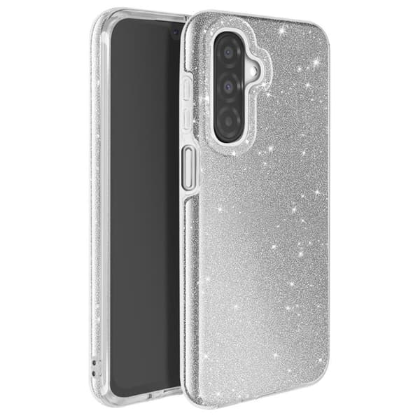 Coque - Samsung Galaxy A26 - Pailletter - Stötsäker - Glittrande Silver Grå