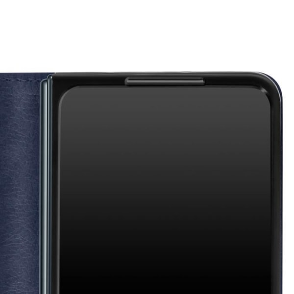 Samsung Galaxy Z Fold 4 Plånbok Magnetic Tab Cover midnattsblå