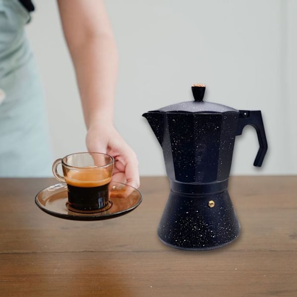 Kompakti 3 kupin Moka-espressokahvinkeitin