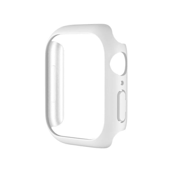 AVIZAR Iskunkestävä kotelo Apple Watch Series 8/7 45mm White - Pehmeä ja kestävä suoja