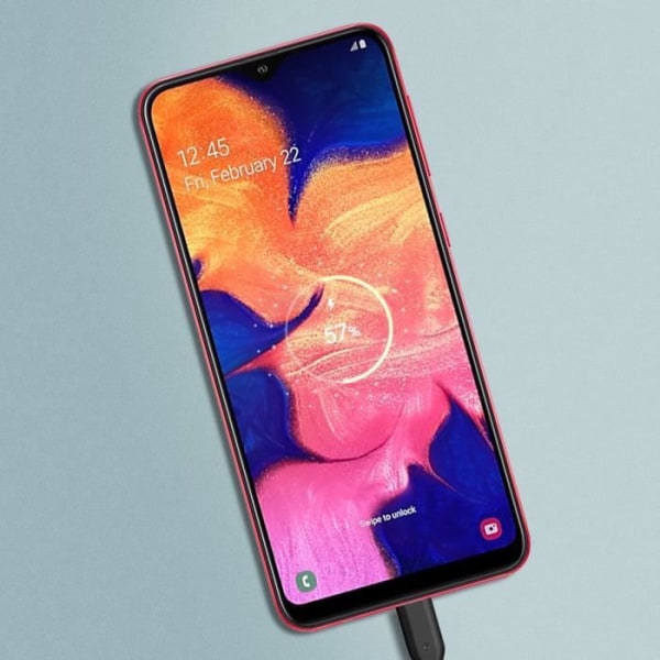 Samsung Galaxy A10 bundkort tilslutningskabel Kompatibel forlængerstykke Sort