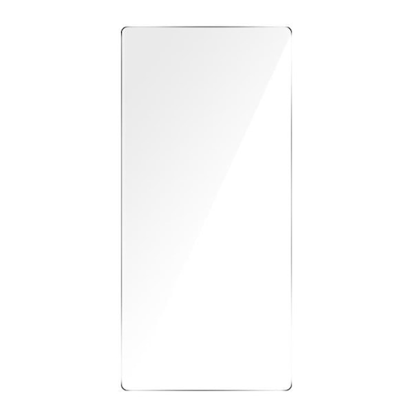 Härdat glas för Samsung S23 Ultra Hardness 9H Fasade kanter 2.5D X-One svart Svart