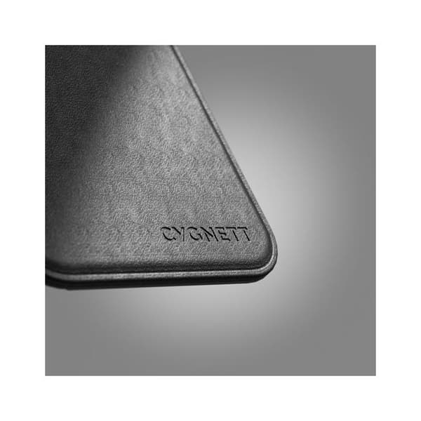 Pungeetui - CYGNETT - iPhone 17 Pro Max - Læder MagSafe - Stødabsorberende - Sort Svart