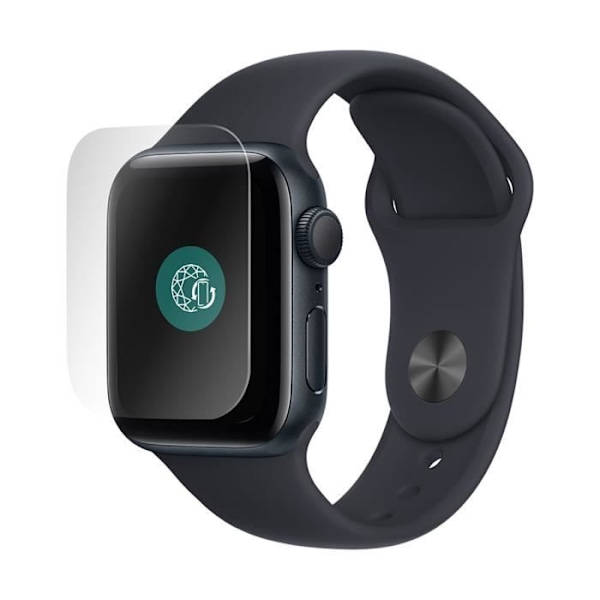 Skärmskydd för Apple Watch Ultra 1/2 49mm i 3D härdat glas Transparent Svart