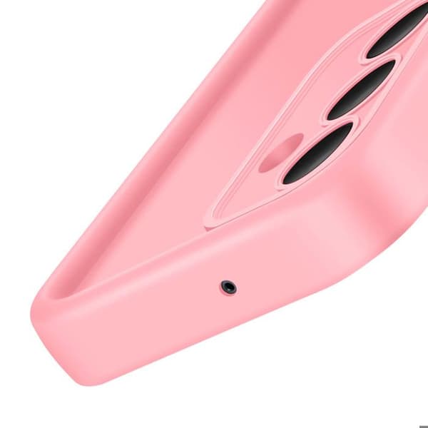 Coque - Samsung - Galaxy A26 - Silikone Blød - Soft Touch - Kamera Beskyttelse Rosa
