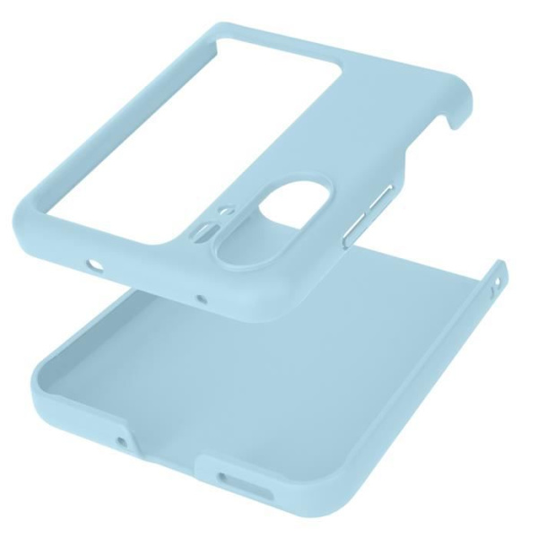 Fodral till Oppo Find N2 Flip Rigid polykarbonat Custom design turkos Blå