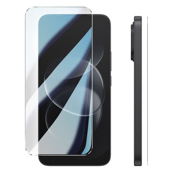 Hærdet Glas til Xiaomi Redmi Note 17 Pro Hårdhed 9H Stød- og Ridsefast iMak Gennemsigtig Vit