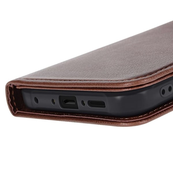 Etui med klap til Galaxy XCover 7 Pro, håndledsrem, støttende pung, grå Grå