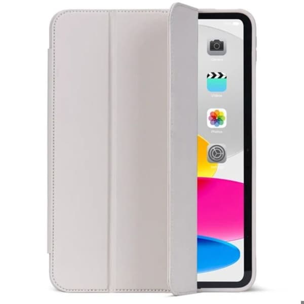 iPad 11" / 10.9" etui med foldestøtte og automatisk vækning Decoded Beige beige