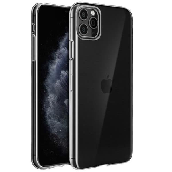 Coque - AVIZAR - iPhone 11 Pro Max - Silikone Blød - Gennemsigtig - Ultra-Tynd Vit