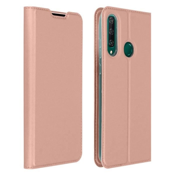 Huawei Y6p Cover Korthållare Funktion Video Support Dux Ducis Pink