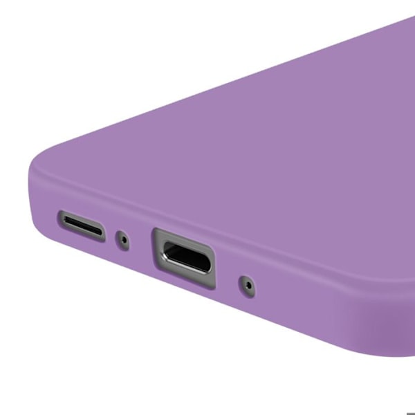 Coque för Samsung Galaxy A26 Silikon Slät Kamera Blockerad Skyddad Lila Lila