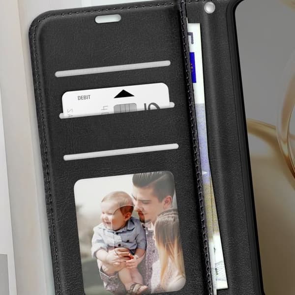 Etui til Honor 200 Pro Pung med Håndledsrem Mayaxess Sort Svart