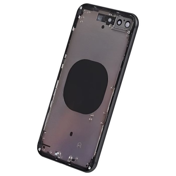 iPhone 8 Plus chassis - AVIZAR - Sort - Hurtig og nem reparation Svart