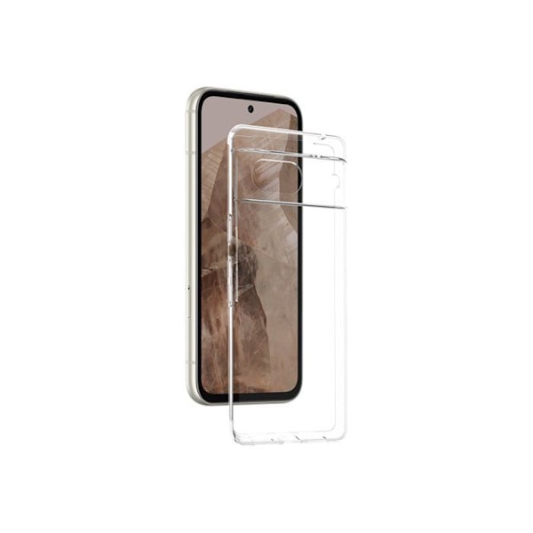 Kuori - BIGBEN - Google Pixel 8a - Pehmeä - Keltoutumisenesto - Läpinäkyvä Transparent
