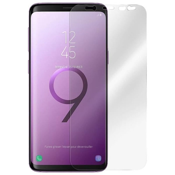 Näytön suojakalvo - FORCELL - Galaxy S9 - Ultraohut 0,2 mm - Läpinäkyvä - Joustava lateksi